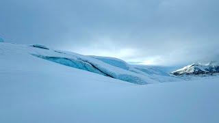 Winter Glacier Alaska