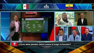 El TUCA plantea claves a JIMMY LOZANO para que tenga más opciones de gol vs ECUADOR  Futbol Picante