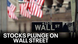 Stocks plunge on Wall Street after weak jobs report  KTVU