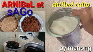how to make sago at arnibal . for chilled taho.