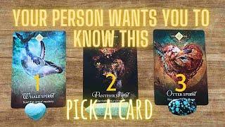  HE  SHE WANTS YOU TO KNOW THIS  PICK A CARD  Tarot Love messages