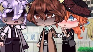 Now we’ve got problems.  soukoku  Bungou stray dogs  jealous dazai