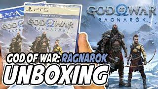 God of War Ragnarok Launch EditionPS4PS5 Unboxing