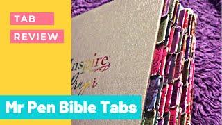 Mr.Pen Bible Tabs Review & Application