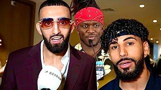 ‘WHAT THE F*** IS GOING ON?’ Slim Albaher & Adam Saleh REACT TO STRANGE KSI FIGHT RULES  TAYLOR