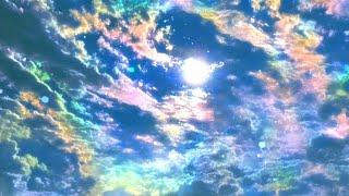  Rainbow Background Video Iridescent Clouds Background Video Silent Sky