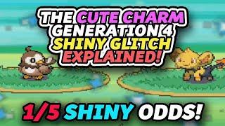 How Cute Charm Makes Shiny Pokemon EASY In Gen 4 Pokemon Diamond Pearl Platinum HGSS
