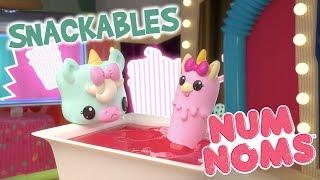 Num Noms  B-Day Dip Sticks in Strawberries  Snackables Cartoon Webisode  Season 3 Episode 8