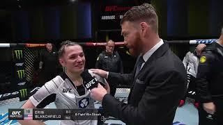 UFC Вегас 69 Эрин Бланчфилд - Слова после боя