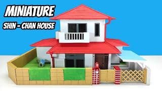 DIY Miniature Making Shinchan House - Miniature House