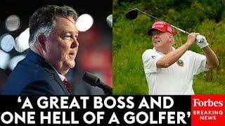 PGA Head Golf Professional At Trump International Praises Former President During RNC Speech