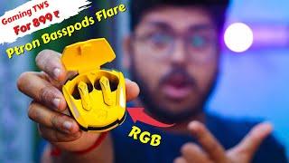 Ptron Basspods Flare  unboxing and review  ptron basspods flare earbuds