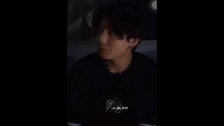 Taehyung voice in jungkooks live just jungkooks reaction to him#bts#taekook#shorts