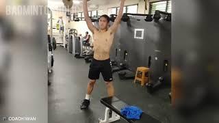 INDONESIA BADMINTON TRAINING  JONATAN CRISTIE SINISUKA GINTING CHICO WARDOYO