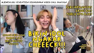 VIDEO CALL FANSIGN WITH SEUNGKWAN I MADE SEUNGKWAN LAUGHED  #JeWeVLOG