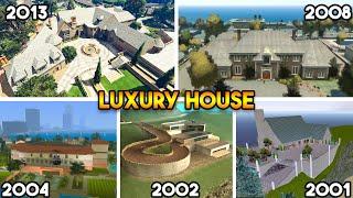 LUXURY HOUSE IN EVERY GTA GAME