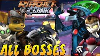 Ratchet and Clank 3 Up Your Arsenal - All Bosses No Damage