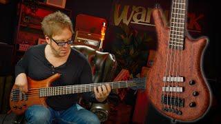 ITS A BEAST OF A BASS Thumb Bolt On 5-String Bass  Warwick Masterbuilt Series