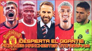 Los FICHAJES de MANCHESTER UNITED para la Siguiente Temporada 202425 ¡Despierta el Gigante