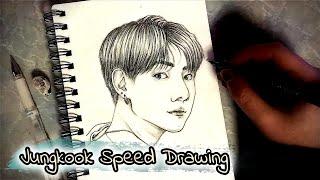 Jeon Jungkook Speed Drawing BTS