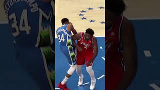 Giannis vs Embiid  #shorts