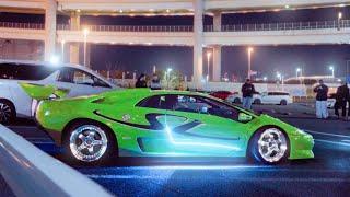 The most crazy cars of Tokyo JAPAN  NIGHTRIDE