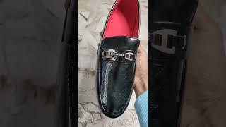 A shiny black formal loafer from meesho  tamil  Vel