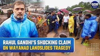 Kerala Landslide Horror Rahul Gandhi Makes Multiple Promises  100 Homes & More...