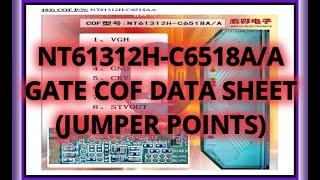 NT61312H-C6518AA COF Datasheet Jumper - Arshad Electronics