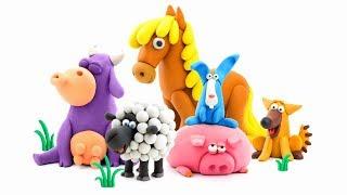 Hey Clay Animals - How to model Clay Animals  DIY App for Kids