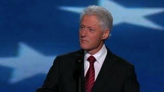 President Bill Clintons Remarks at the 2012 Democratic National Convention - Full Speech