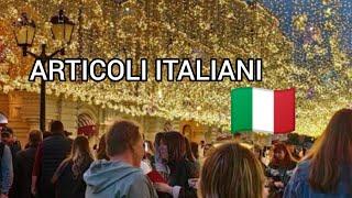 Урок 5 Итальянские артикли Основы итальянского для начинающих 