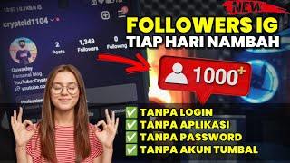 SEKALI KLIK BANJIR Followers Instagram TIAP HARI bisa di ulang 2023#followersgratis