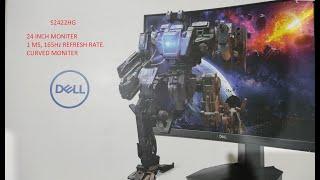 S2422HG DELL monitor  165Hz gaming monitor  dell monitor unboxing  Dell 24 inch monitor