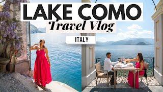 Lake Como Travel Vlog 3 Days Exploring Varenna & Bellagio