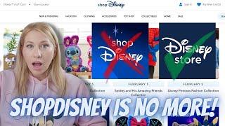 ShopDisney is NO MORE MAJOR Disney Store Update & New Merchandise