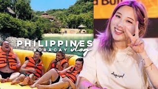 philippines vlog   first time in boracay boating & beautiful beaches 