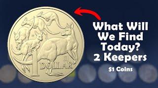 What Will We Find Today? 2 Keepers  $1 Coins