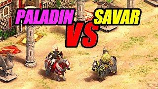 Savar or Paladin? Which is better?  Age of Empire 2