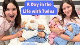 A DAY IN THE LIFE WITH REBORN PREEMIE TWINS