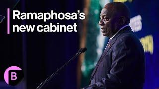 South Africas Ramaphosa Appoints New Unity Cabinet