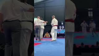 your face when you broke a friend’s lip - final the 36th European #Kyokushin #Karate Championship