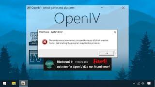 How to Fix OpenIV System Error d3d9.dll Missing