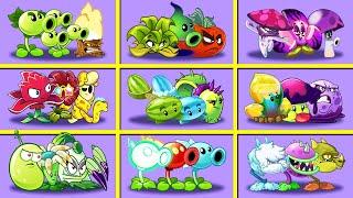 Random 20 Team 3 Plants Battlez - Which Team Plant Will Win? - PvZ 2 Team Plants