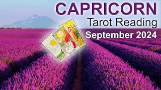 CAPRICORN TAROT READING OUT WITH THE OLD IN WITH THE NEW CAPRICORN TRANSFORMATION September 2024