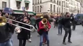 Bloody Stream but it’s at a protest