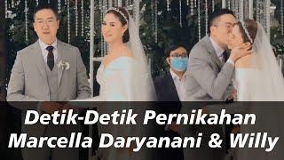 Detik Detik Pernikahan Marcella Daryanani Dengan Willy Marcella Daryanani Menikah