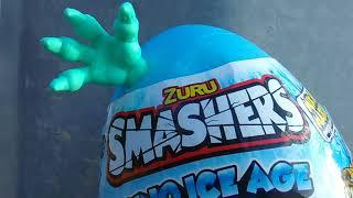 SMASHERS Ice Age Round 12 LAST Mini Ice Age Dino Egg + Second 12-Pack