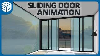 Make Your Model Move Sliding Patio Door Animation in SketchUp