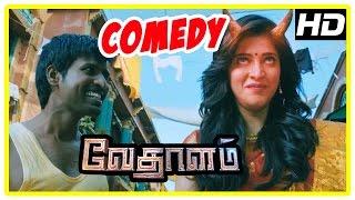 Vedalam   Vedhalam Full Comedy Scenes  Ajith  Soori  Shruti Haasan  Lakshmi Menon  Anirudh